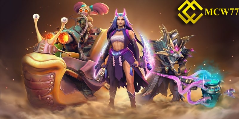 Dota 2 là một trò chơi được rất nhiều người yêu thích tại MCW77