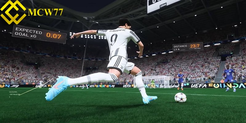 FIFA Online là một trong những trò chơi hot của sảnh Esport MCW77